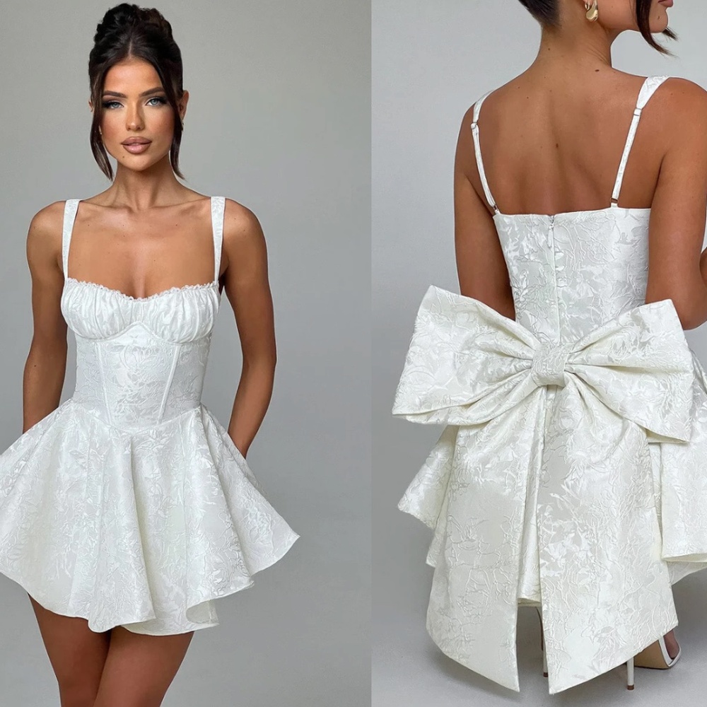 Ivory Bridal Playsuit